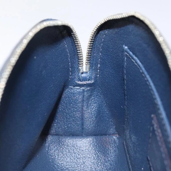 LOUIS VUITTON Epi Pochette Cosmetic PM Cosmetic Pouch Andigo blue - Picture 14 of 15